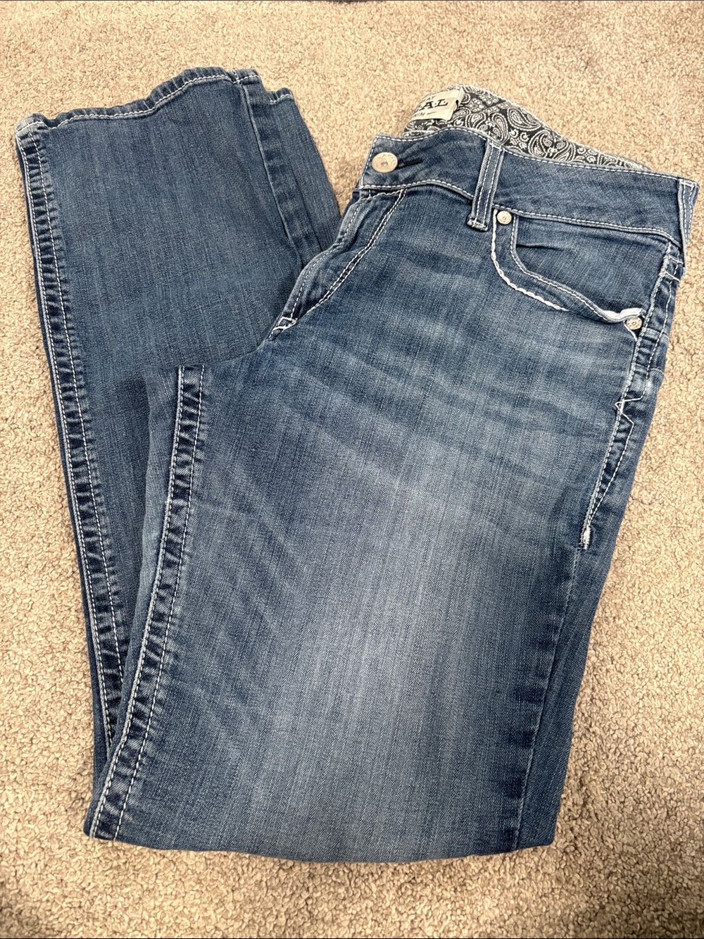 Women’s Ariat Mid Rise Straight Leg Jeans